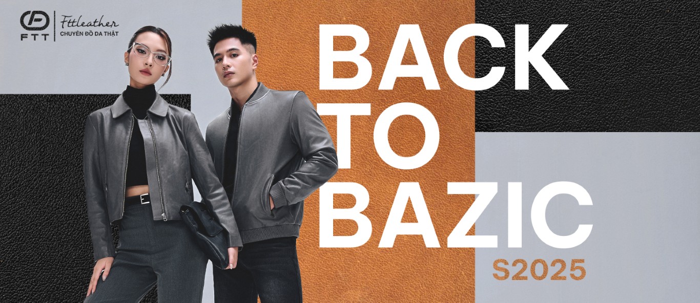 FTT LEATHER RA MẮT BSP ÁO DA S2025: BACK TO BAZIC