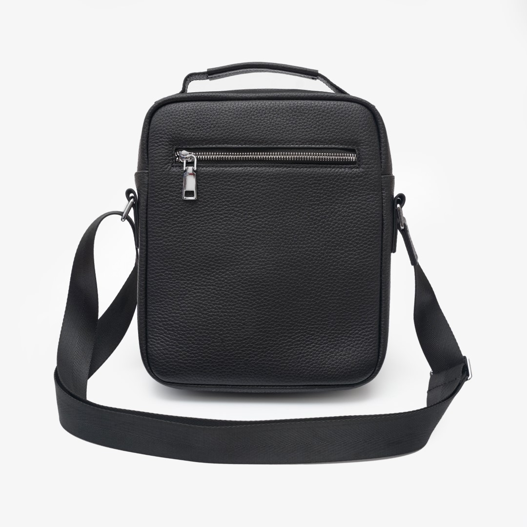 Túi đeo chéo da bò nam FTT Leather phối nắp gập thời trang nhiều ngăn tiện lợi đựng được ipad mini