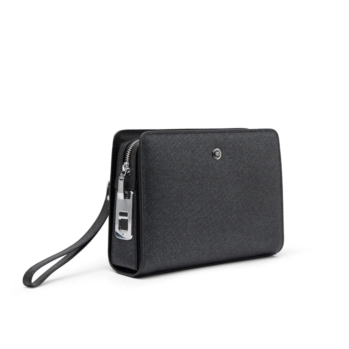 Clutch cầm tay da bò FTT Leather có khóa vân tay tiện lợi