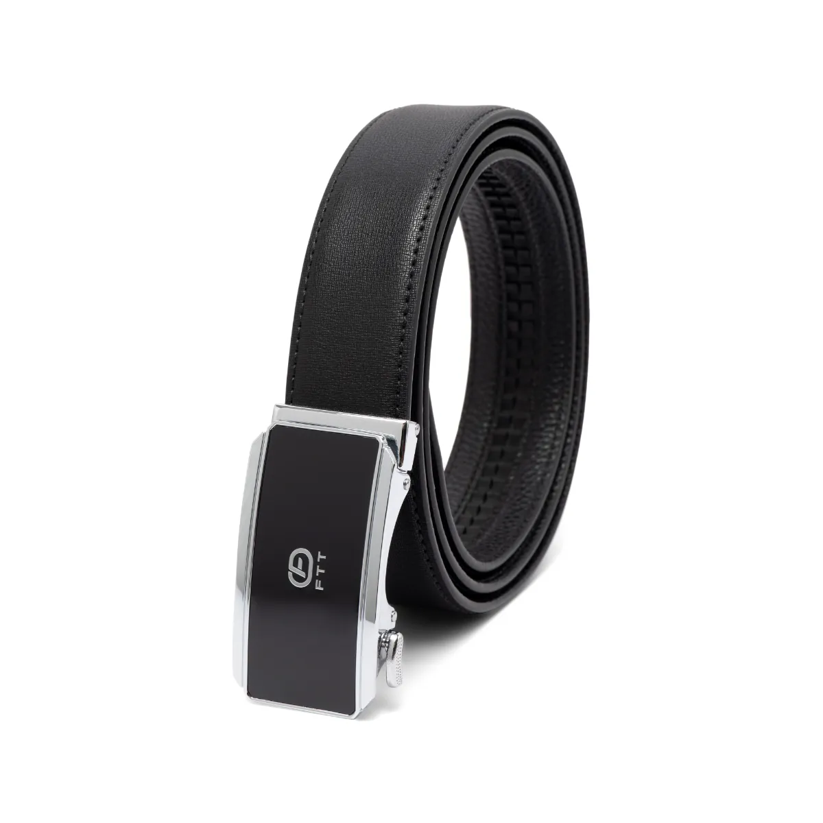 Thắt lưng da nam cao cấp FTT Leather dây da bò thật mặt tự động thông minh cao cấp bền bỉ DF402402