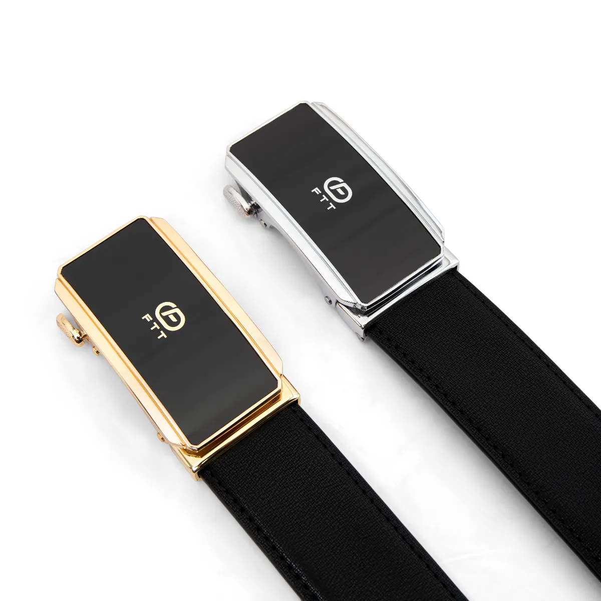 Thắt lưng da nam cao cấp FTT Leather dây da bò thật mặt tự động thông minh cao cấp bền bỉ DF402402