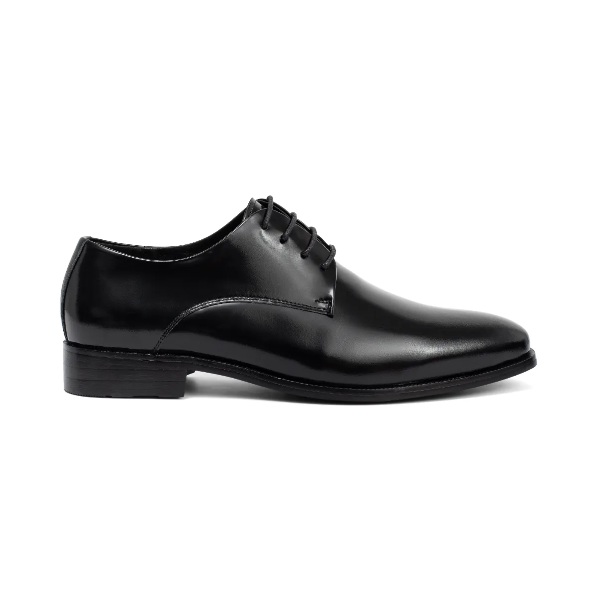 Giày da chà bóng Derby hạn chế nhăn cao cấp nam FTT Leather đế phíp gỗ _ F0305