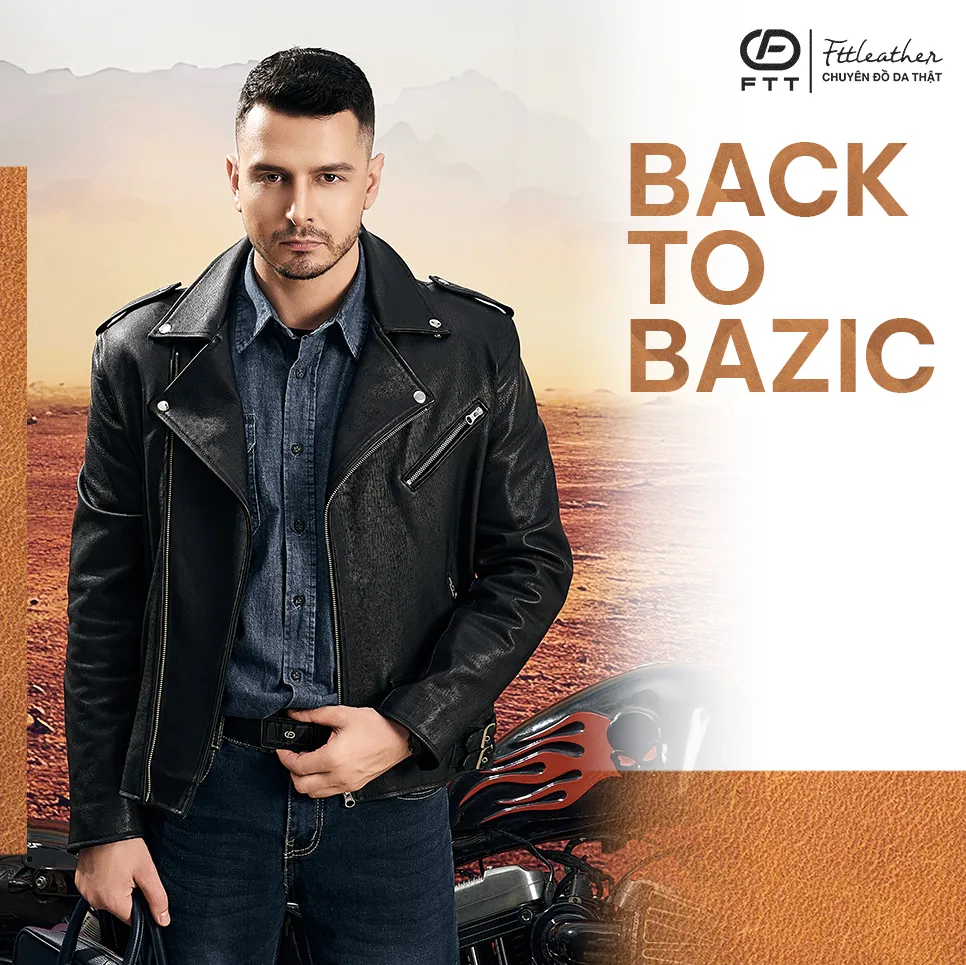 (LEGEND) Áo da Biker Double Rider AD310