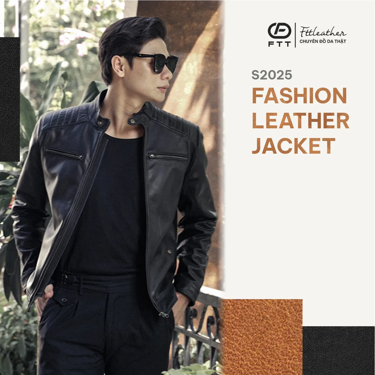 [FASHION] Áo da Motorcycle Jacket AD311
