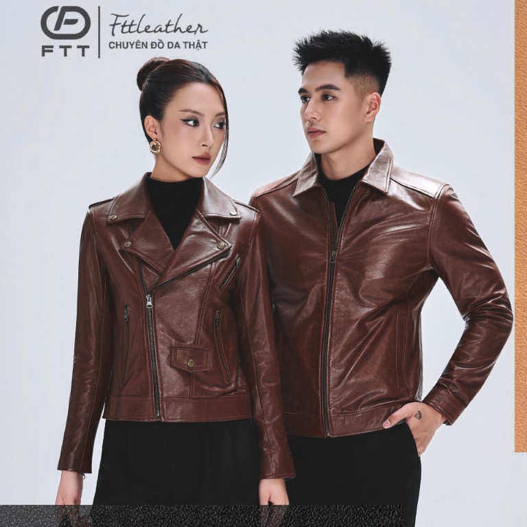 [Couple] Áo da đôi Earth Brown V2