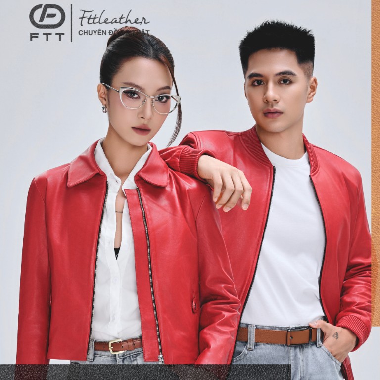 [Couple] Áo da đôi Red Cherry V1