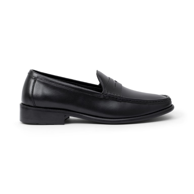 Giày Penny Loafer mũi tròn đế phíp FP002B040