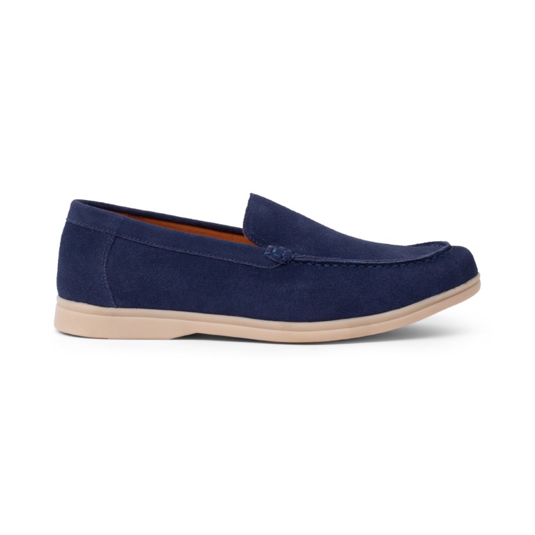 Giày lười nam Suede Leather Slipper Loafer - FC004B2