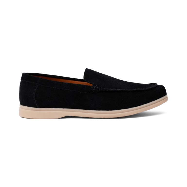 Giày lười nam Suede Leather Slipper Loafer - FC004B2