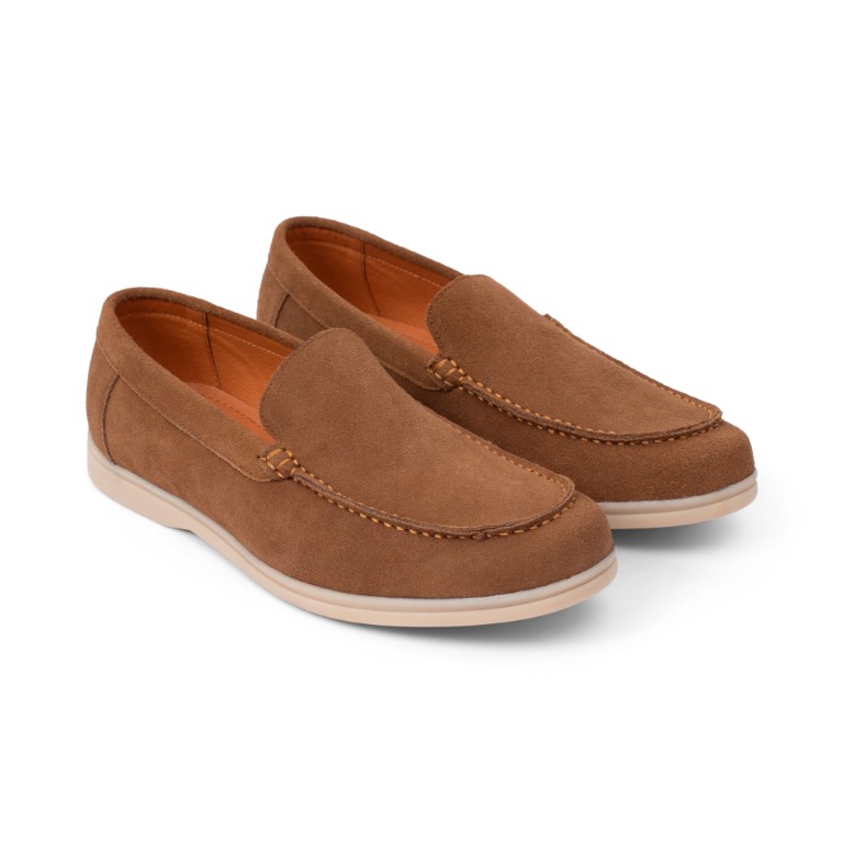 Giày lười nam Suede Leather Slipper Loafer - FC004B2
