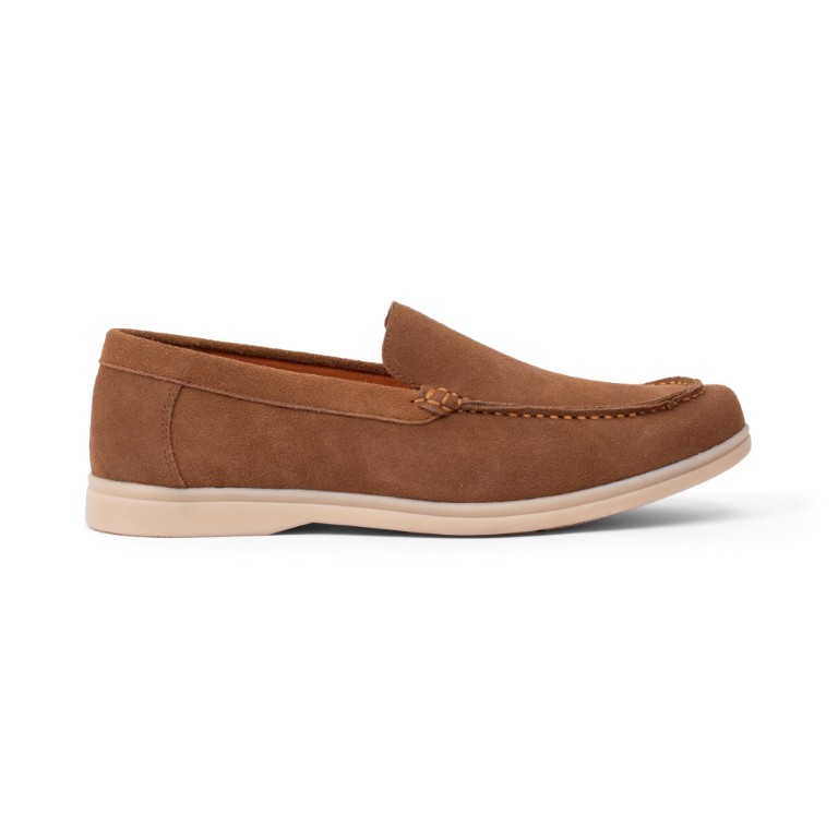 Giày lười nam Suede Leather Slipper Loafer - FC004B2