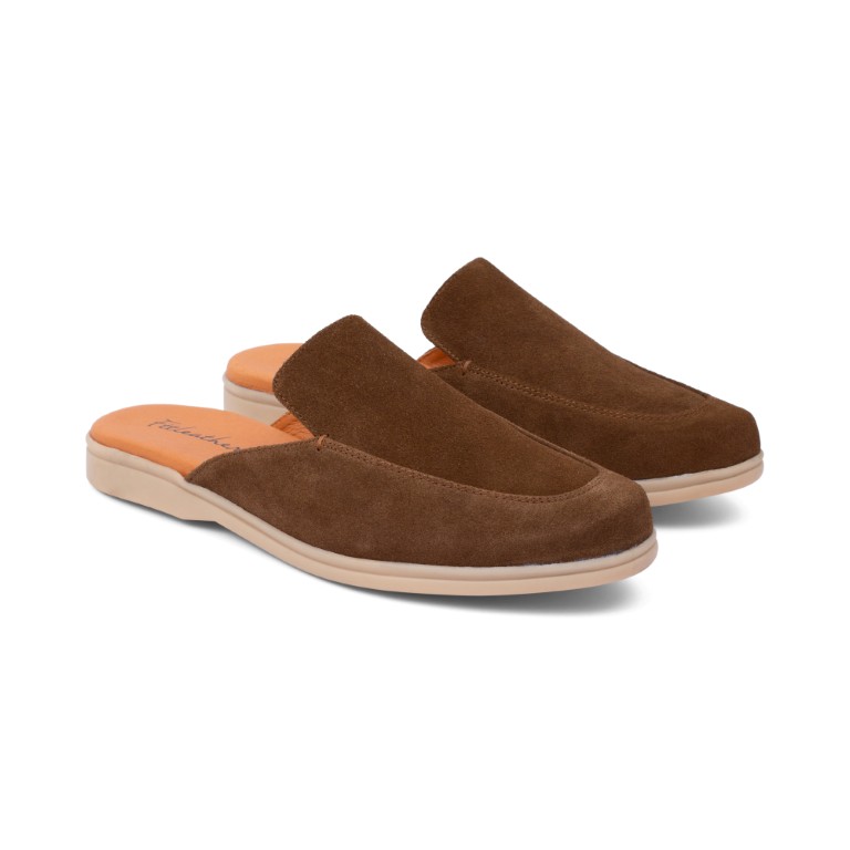 Sục da nam Suede Leather Mule -Shoe - FC504B2