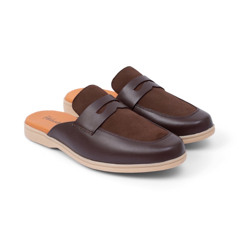 Sục da nam Suede Leather Mule -Shoe - FC503B4